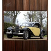 Металлическая табличка Bugatti Type 57 Ventoux Coupe 040